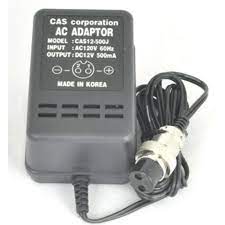 AC adapter 120 VAC to 12 VDC for Cas CI-2001